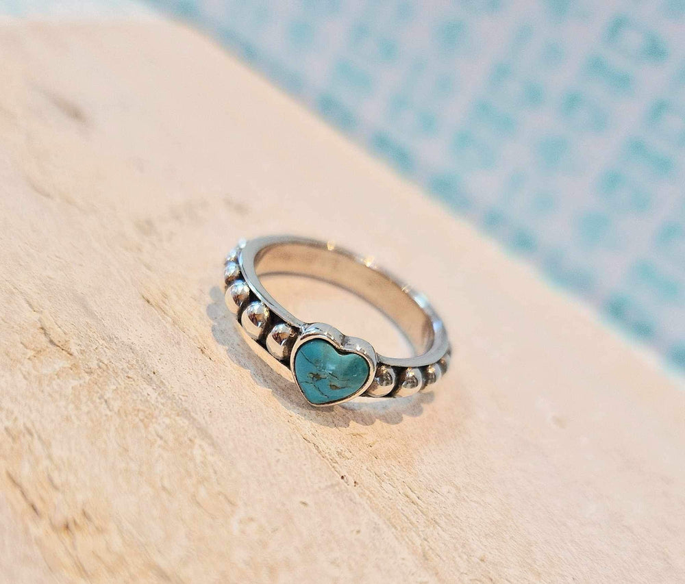 Sterling Silver Ring With Turquoise Stone