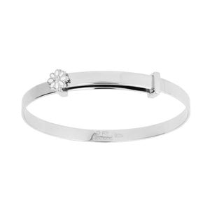 D for Diamond | Daisy Expanding Bangle