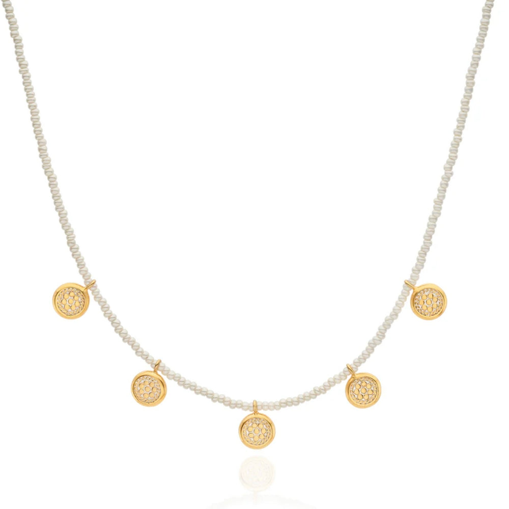 Anna Beck | Multi Circle Beaded Pearl Necklace