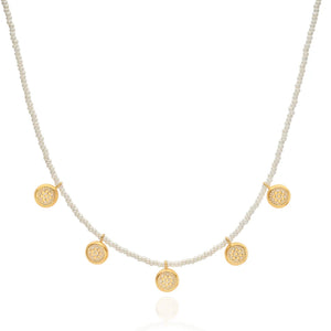 Anna Beck | Multi Circle Beaded Pearl Necklace