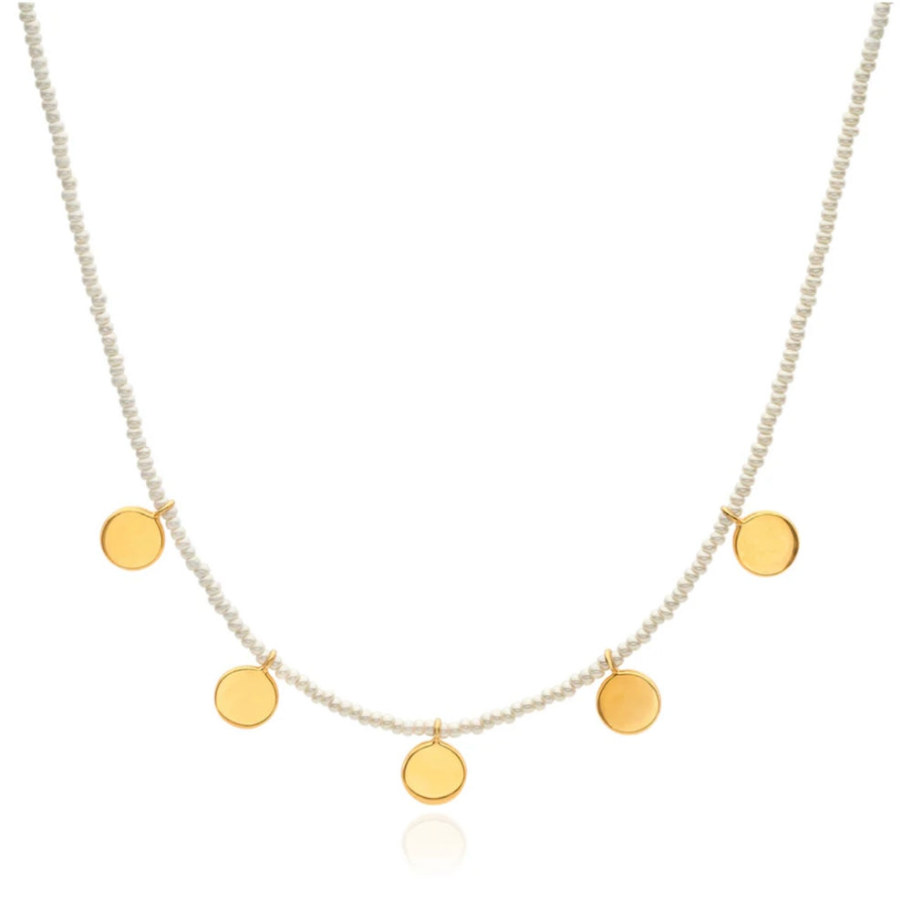 Anna Beck | Multi Circle Beaded Pearl Necklace