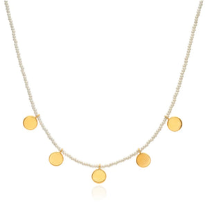 Anna Beck | Multi Circle Beaded Pearl Necklace