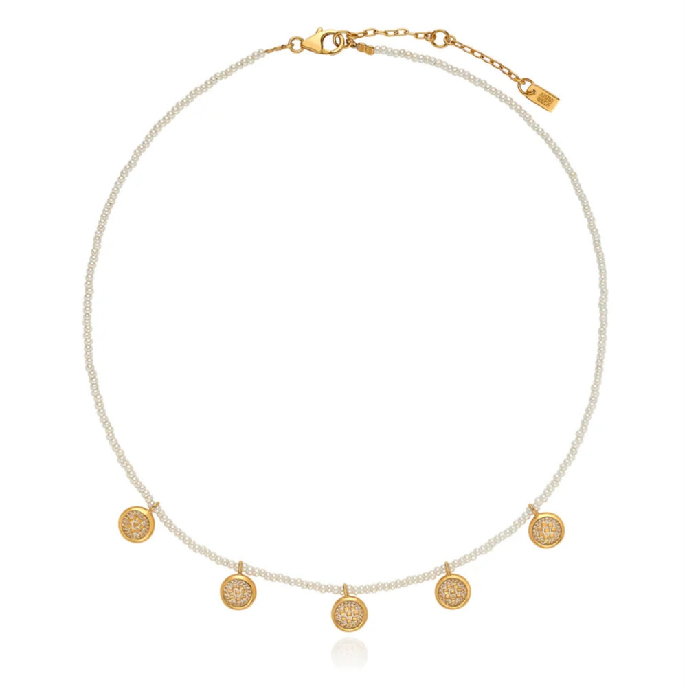 Anna Beck | Multi Circle Beaded Pearl Necklace