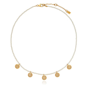 Anna Beck | Multi Circle Beaded Pearl Necklace