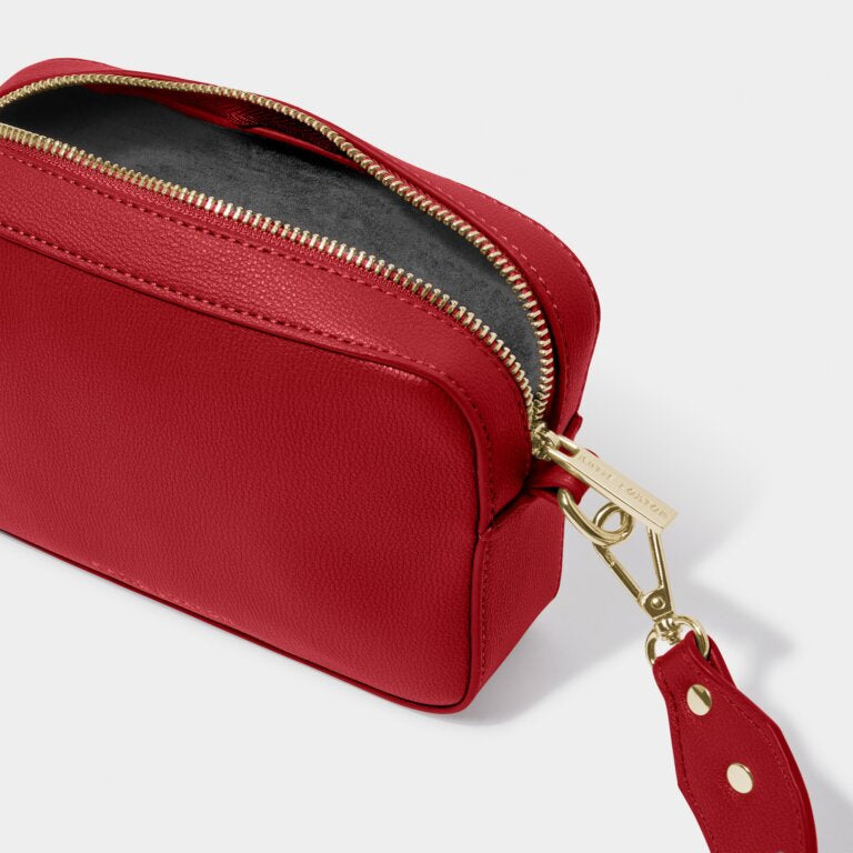 Katie Loxton | Zana Crossbody Bag | Garnet Red