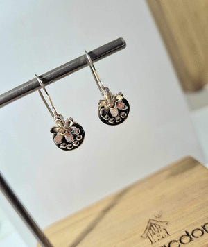 Linda Macdonald | Sterling Silver Moondance Drop Earrings