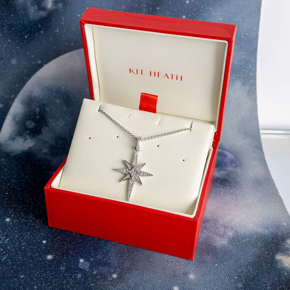 Kit Heath | Celeste North Star Lux Pavé Necklace