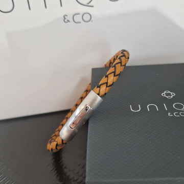 Unique & Co | Waxy Tan Leather Bracelet