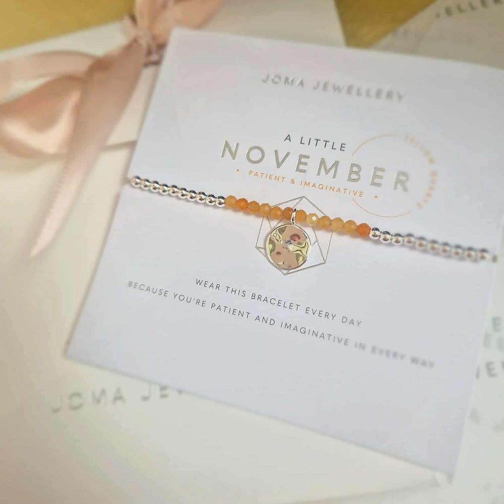 Joma Jewellery | November Birthstone Yellow Quartz Bracelet