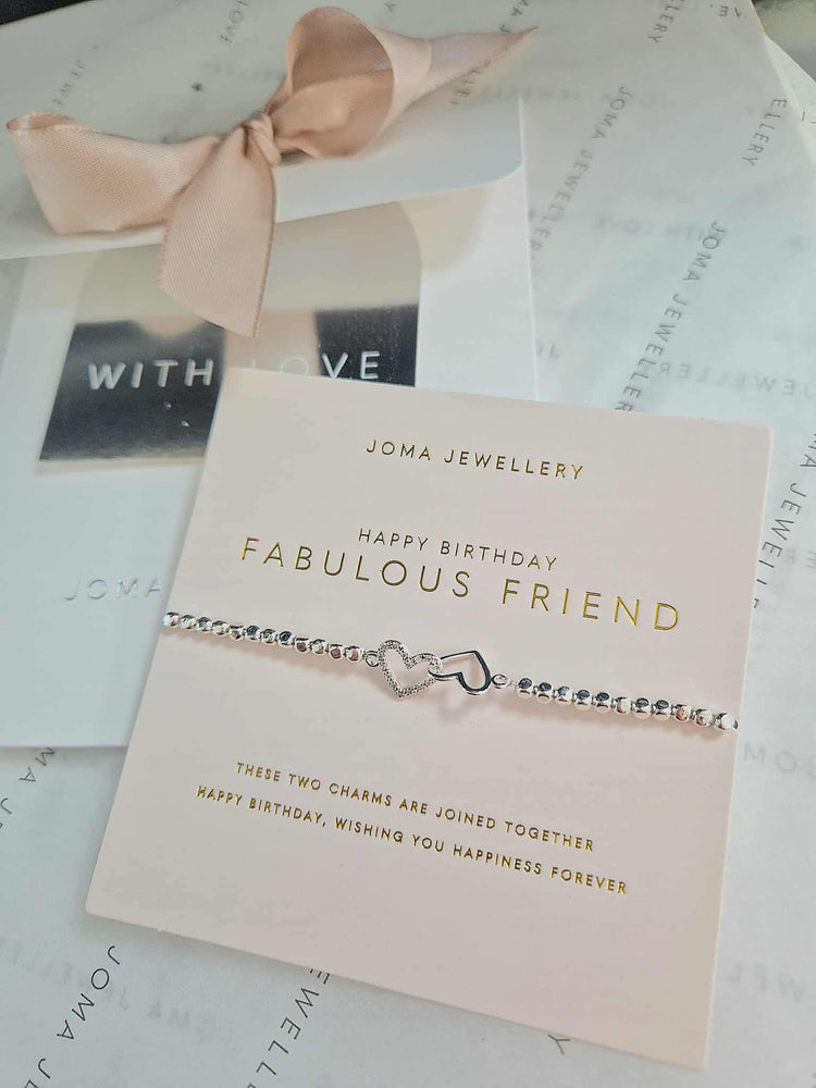 Joma Jewellery | Forever Yours Happy Birthday Fabulous Friend Bracelet