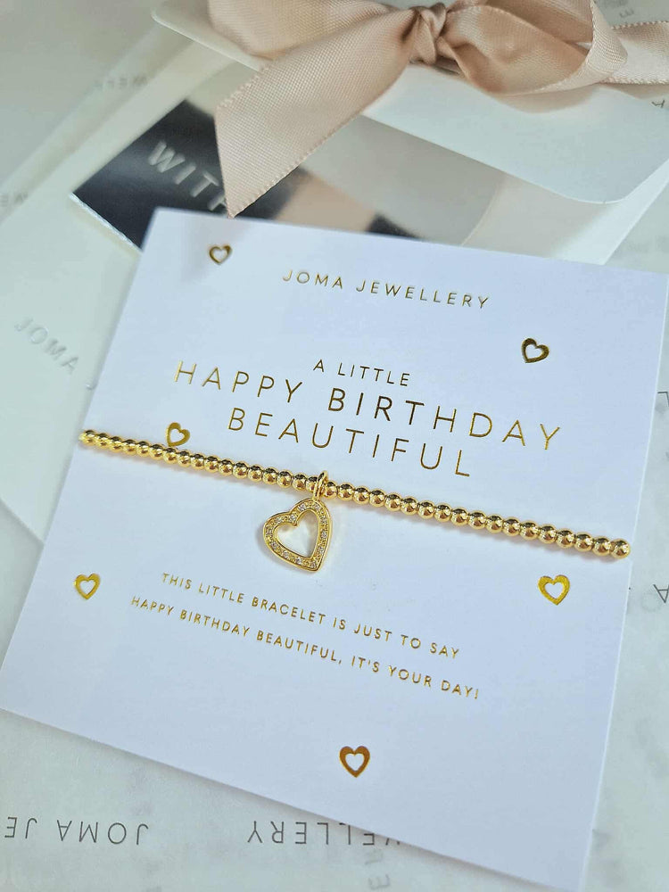 Joma Jewellery | Happy Birthday Beautiful Bracelet