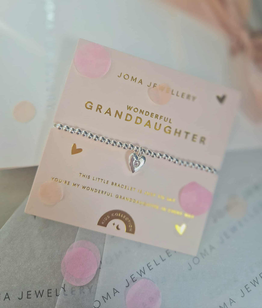 Joma Jewellery | Children’s Wonderful Granddaughter Bracelet