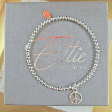 Ettie Thinbead Peace Bracelet