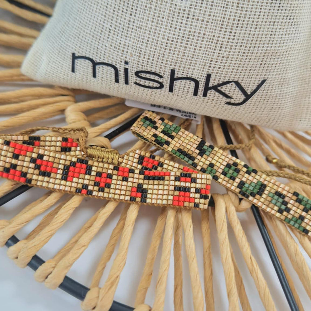 Mishky | Panthera Green Camel Small Bracelet