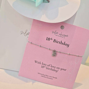 Hot Diamonds | Silver Whisper 18th Birthday Bracelet