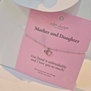 Hot Diamonds | Silver Whisper Mother and Daughter Bracelet