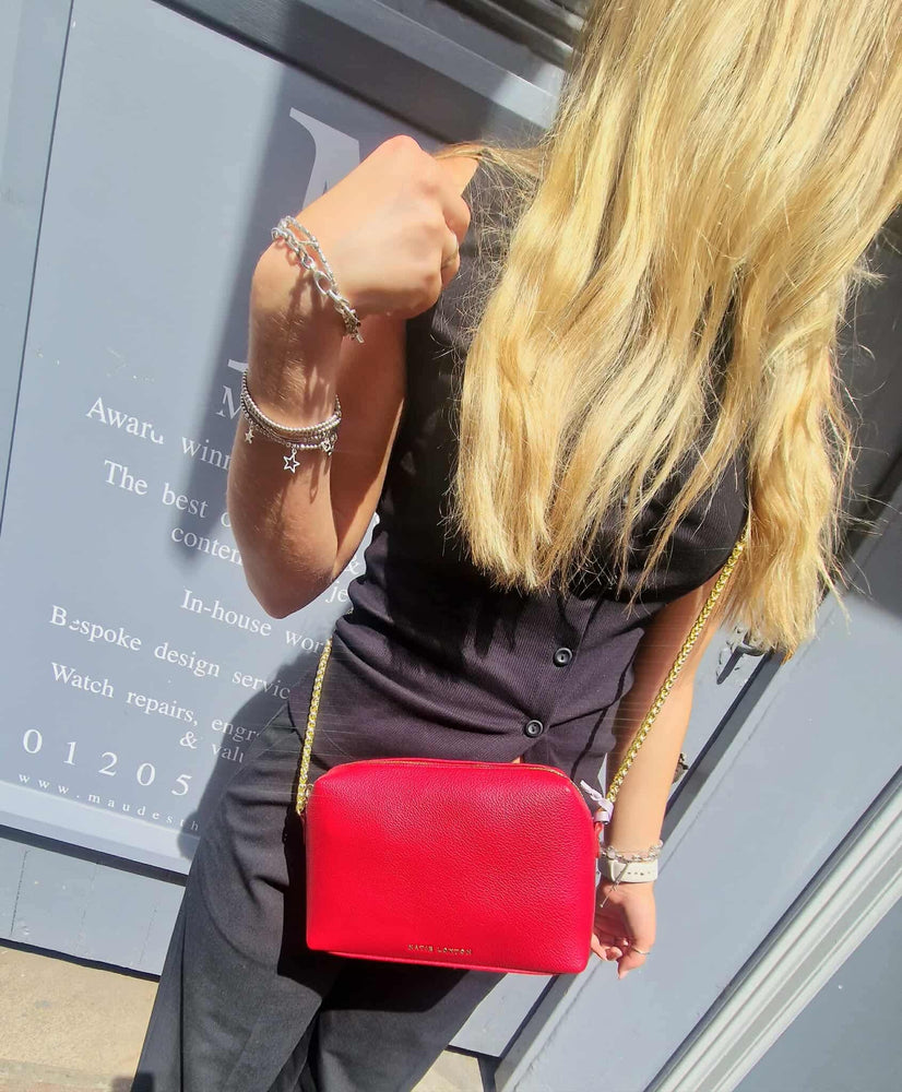 Katie Loxton | Garnet Red Margot Crossbody Bag