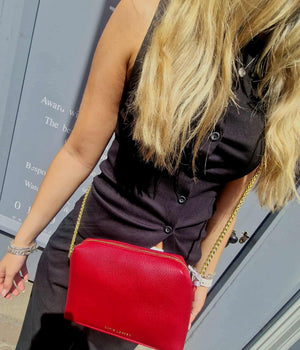 Katie Loxton | Garnet Red Margot Crossbody Bag