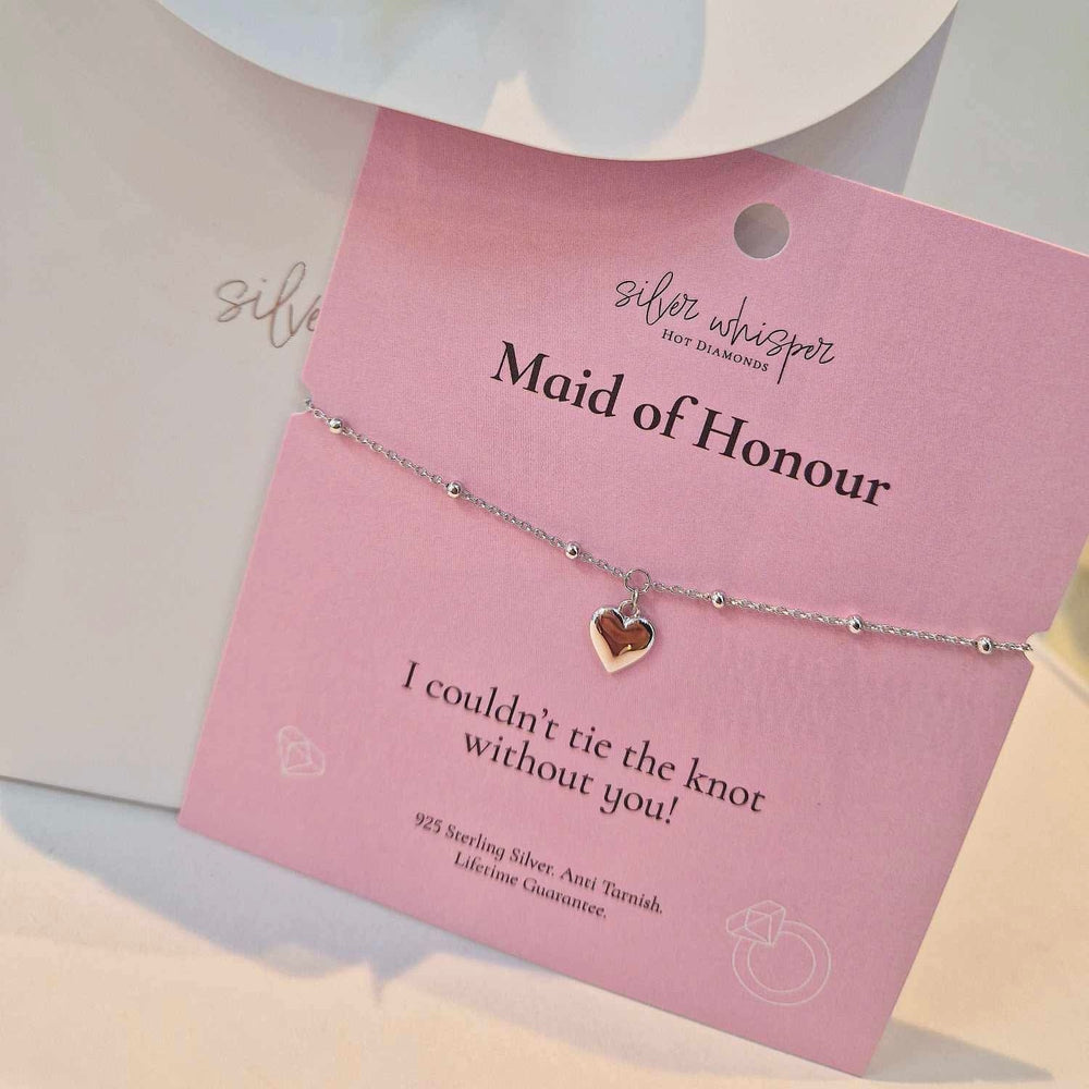 Hot Diamonds | Silver Whisper Maid of Honour Bracelet
