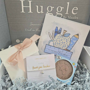 To The Best Teacher Huggle Box With Bracelet