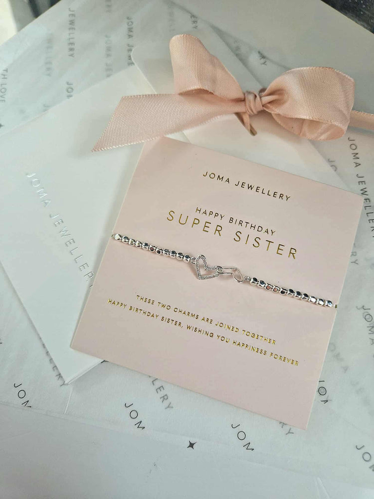 Joma Jewellery | Forever Yours Happy Birthday Super Sister