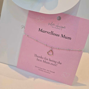 Hot Diamonds | Silver Whisper Marvellous Mum Bracelet