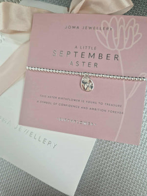 Joma Jewellery | Birthflower September Bracelet