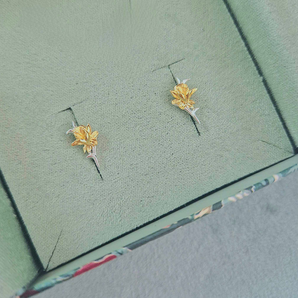 Laura Ashley | Heritage Daffodil Stud Earrings