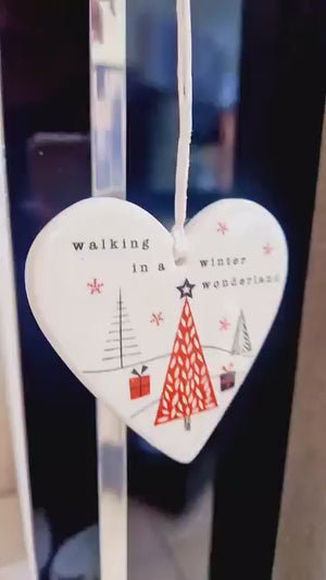 
            
                Load and play video in Gallery viewer, Belly Button Designs | Walking In A Winter Wonderland Hanging Decoration
            
        