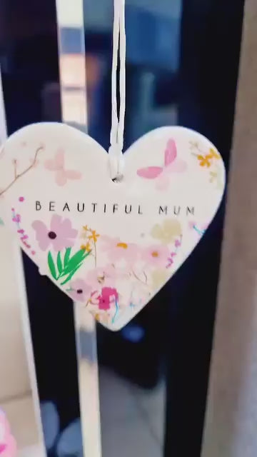 
            
                Load and play video in Gallery viewer, Belly Button Designs | Ceramic Heart Hanging Decoration | Beautiful Mum
            
        