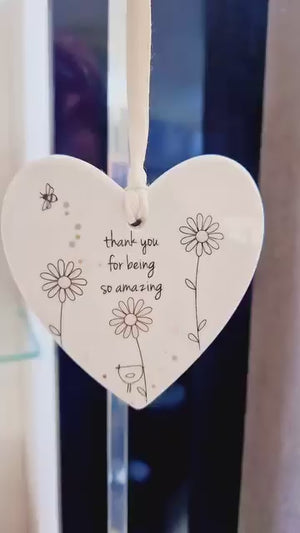 
            
                Load and play video in Gallery viewer, Belly Button Designs | Thank You For Being So Amazing Hanging Decoration
            
        
