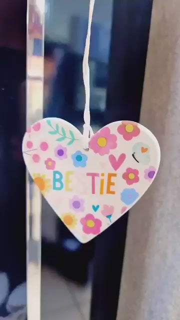 
            
                Load and play video in Gallery viewer, Belly Button Designs | Ceramic Heart Hanging Decoration | Bestie
            
        