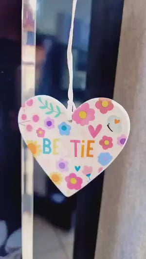 
            
                Load and play video in Gallery viewer, Belly Button Designs | Ceramic Heart Hanging Decoration | Bestie
            
        