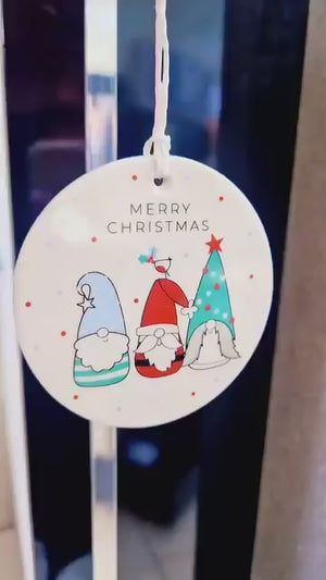
            
                Load and play video in Gallery viewer, Belly Button Designs | Merry Christmas Gonks Hanging Decoration
            
        