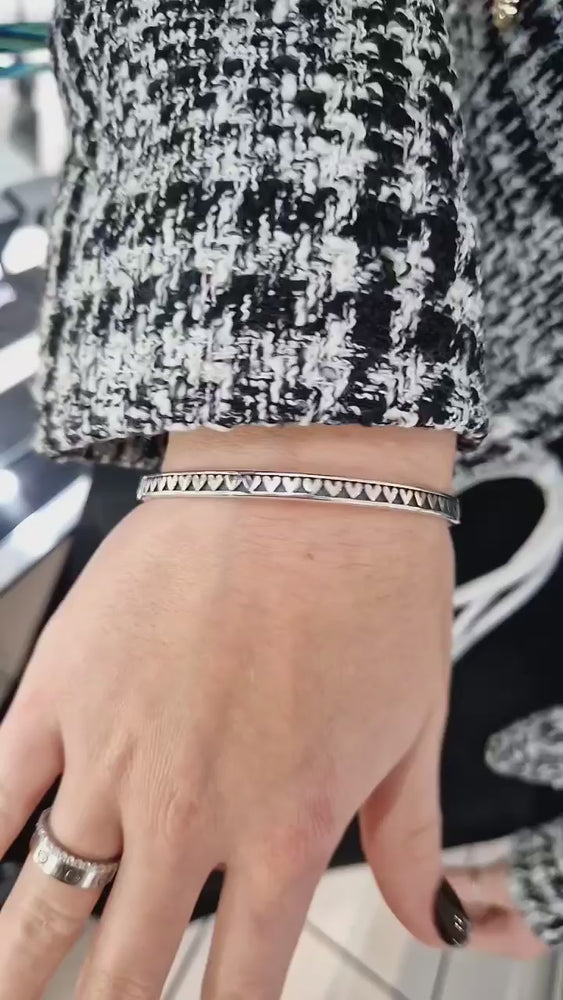 
            
                Load and play video in Gallery viewer, Linda Macdonald | Heart Bangle
            
        