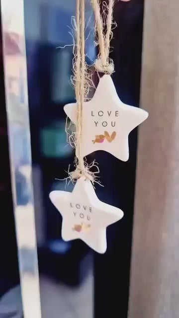 
            
                Load and play video in Gallery viewer, Belly Button Designs | Love You Mini Hanging Decoration
            
        