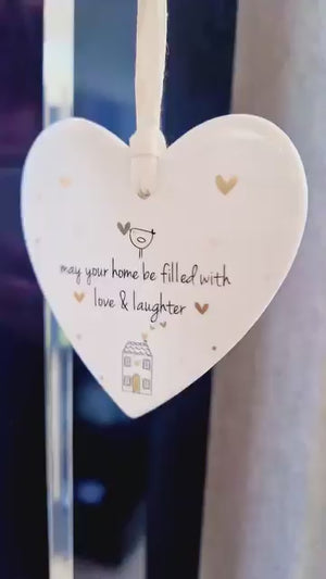 
            
                Load and play video in Gallery viewer, Belly Button Designs | May Your Home Be Filled… Hanging Decoration
            
        