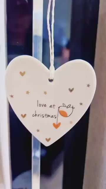 
            
                Load and play video in Gallery viewer, Belly Button Designs | Love At Christmas Hanging Decoration
            
        
