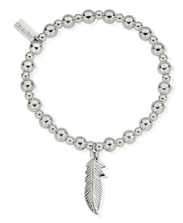 ChloBo | Mini Small Ball Feather Bracelet