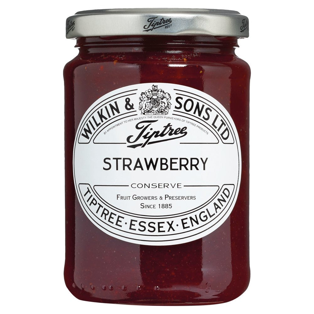 Sterling Silver Wilkin & Sons Strawberry Conserve Jar Lid - Maudes The Jewellers