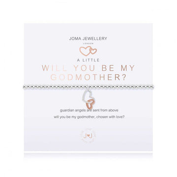 Joma Jewellery |  Will You Be my Godmother Bracelet