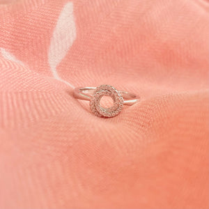 Real Effect | Sterling Silver Love Knot Ring
