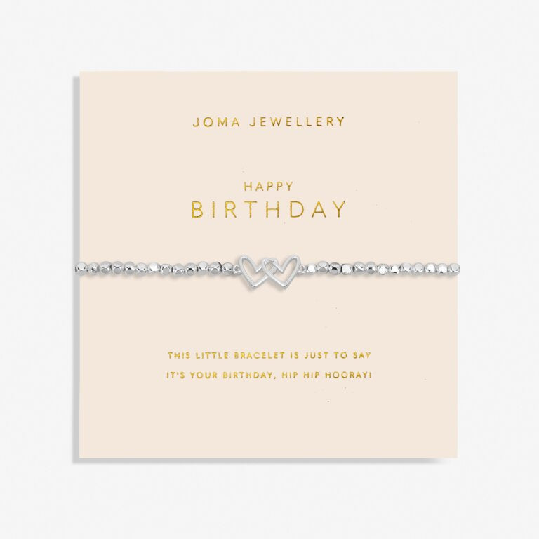 Joma Jewellery | Happy Birthday Bracelet