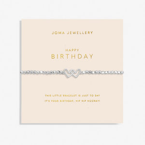 Joma Jewellery | Happy Birthday Bracelet