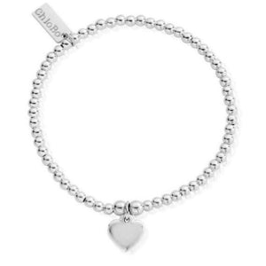 ChloBo Cute Charm Heart  Bracelet Silver - Maudes The Jewellers