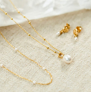 Daisy London | Baroque Pearl Pendant Necklace