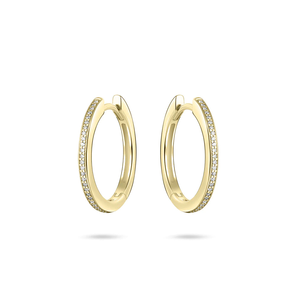 
            
                Load image into Gallery viewer, Gisser | Classic Sparkling Hoops
            
        