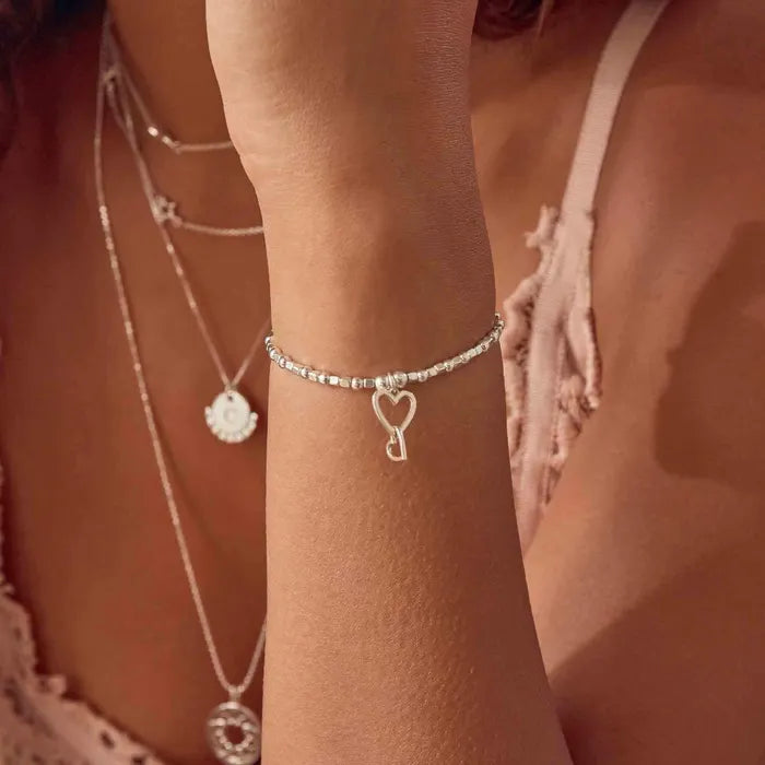 ChloBo Interlocking Love Heart Bracelet - Maudes The Jewellers