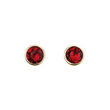 July Birthstone Stud Earrings