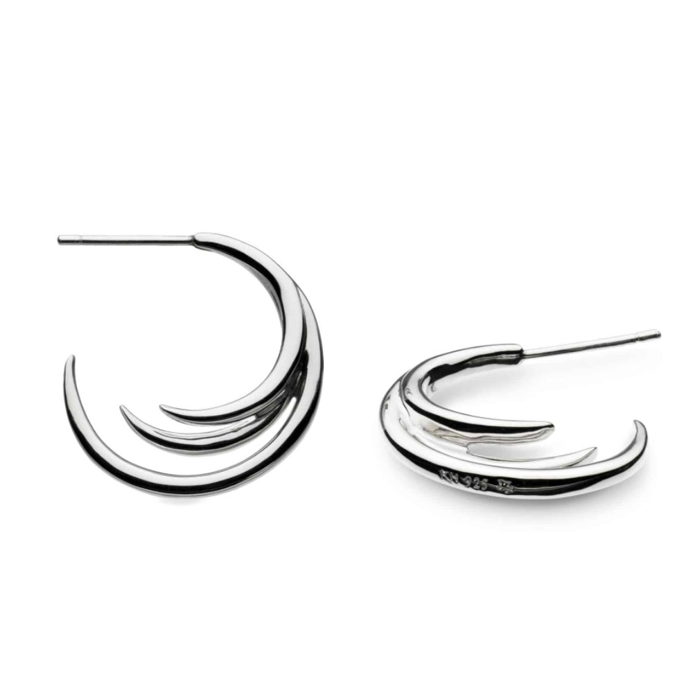 Kit Heath | Entwine Helix Wrap Hoop Stud Earrings